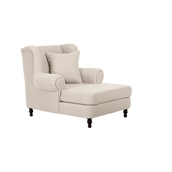 Krémové křeslo ušák Max Winzer Mareille Cream-image-3