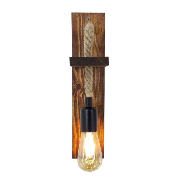 Männipuidust seinalamp Galinos - Opviq lights-image-1