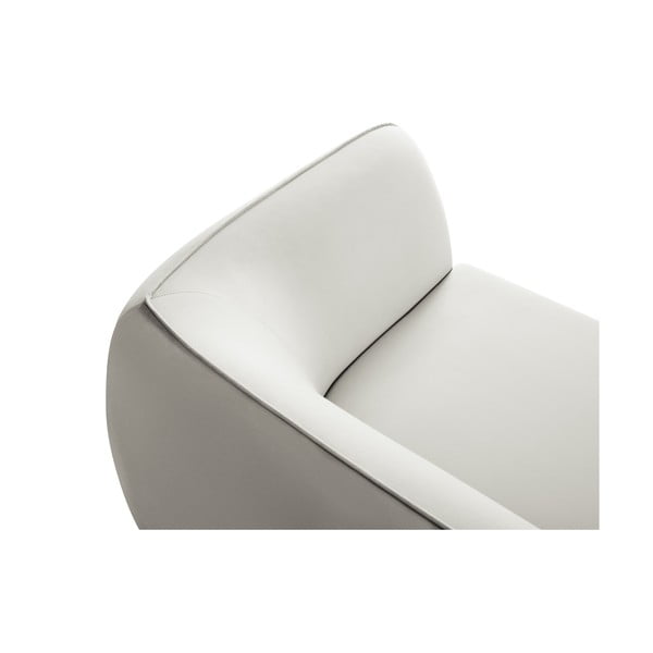 Beež sametist diivan 190 cm Lando - Micadoni Home-image-4