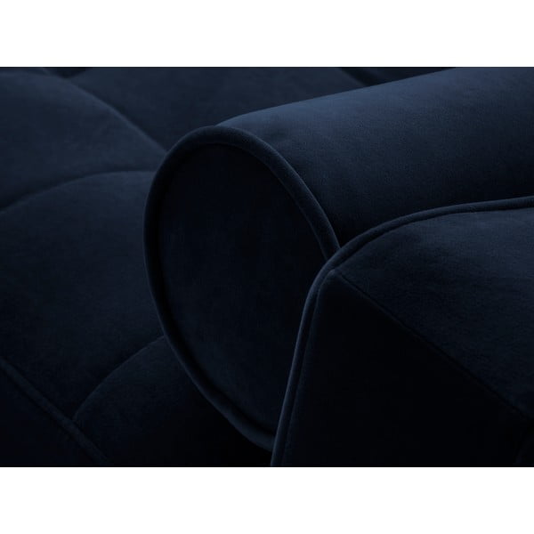 Sinine sametne nurgadiivan , paremas nurgas Santo - Milo Casa-image-1