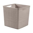 Plastikust hoiukorv 28x28x27 cm Jute - Curver