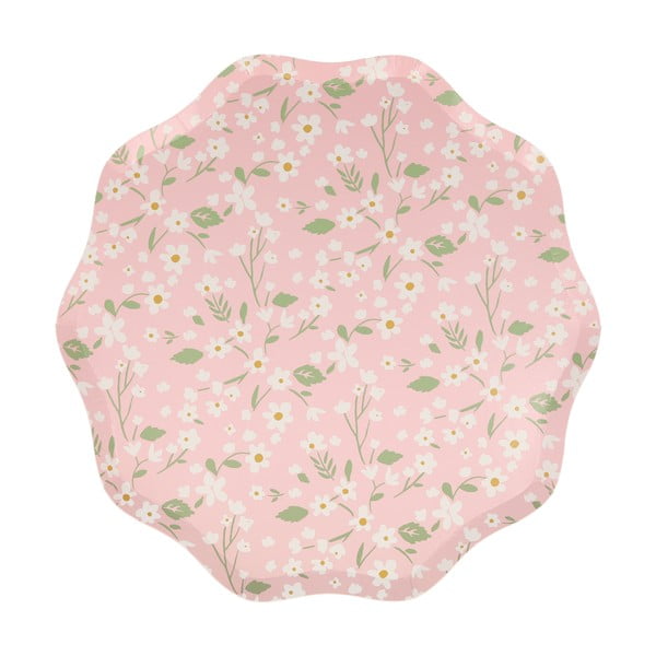 Ühekordsed paberist lauamatid 12 tk komplektis Ditsy - Meri Meri-image-1