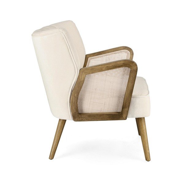 Beež sametist tugitool Virna - Bizzotto-image-3