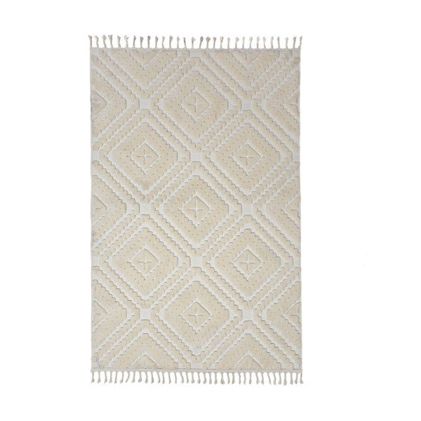 Kreemikas vaip 133x190 cm Diomara - Flair Rugs