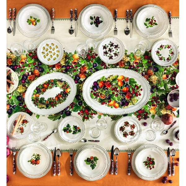 18-osaline portselanist taldrikute komplekt Le Primizie - Brandani-image-1