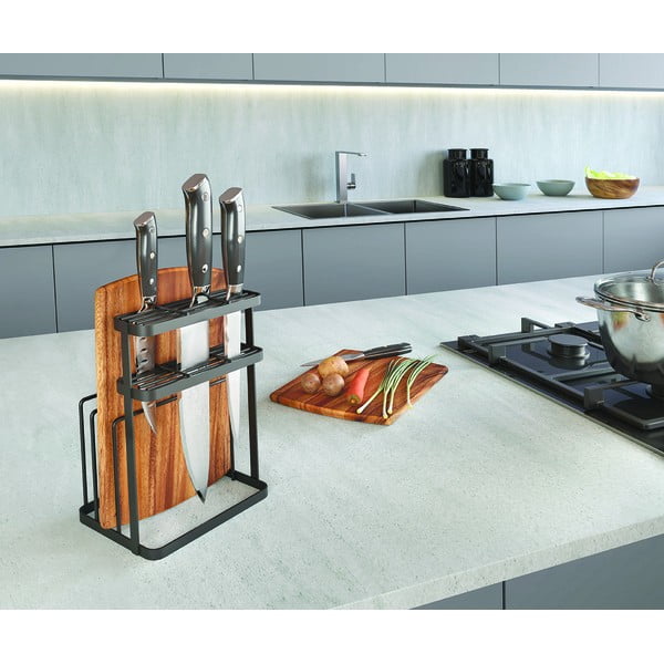 Roostevabast terasest kööginõuete riiul Tokyo Lava - Metaltex-image-3