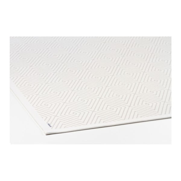Valge kahepoolne mustriline vaip , 160 x 230 cm Kalana - Narma-image-3