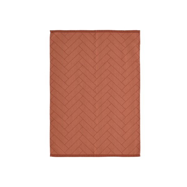 Punane puuvillane köögirätik , 50 x 70 cm Tiles - Södahl-image-3