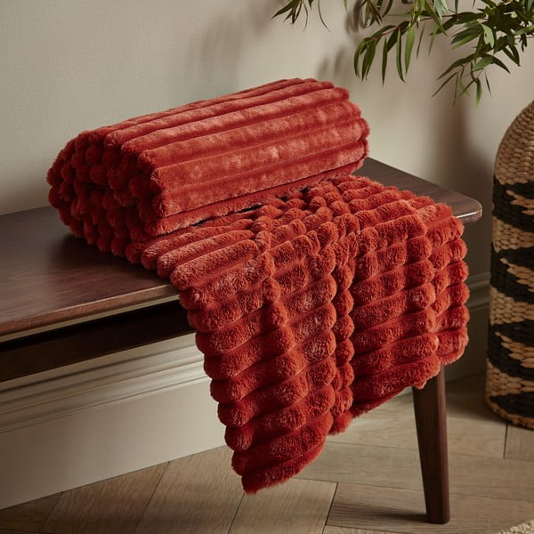 Mikrofliisist tekk 130x170 cm Cosy Ribbed - Catherine Lansfield-image-1