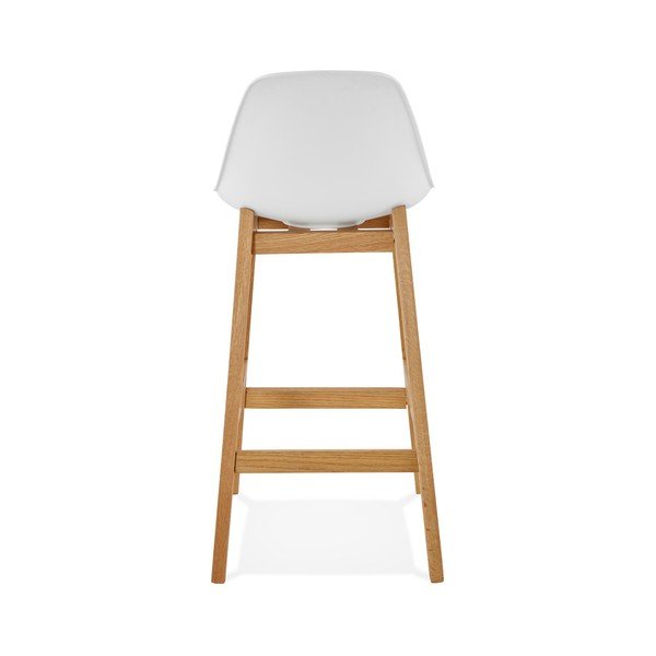 Valge baaritooli, kõrgus 86,5 cm Elody - Kokoon-image-1