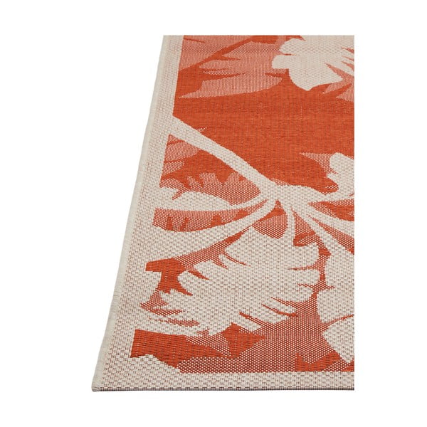 Oranžikas ja beež õuevaip , 135 x 190 cm Palms - Floorita-image-1