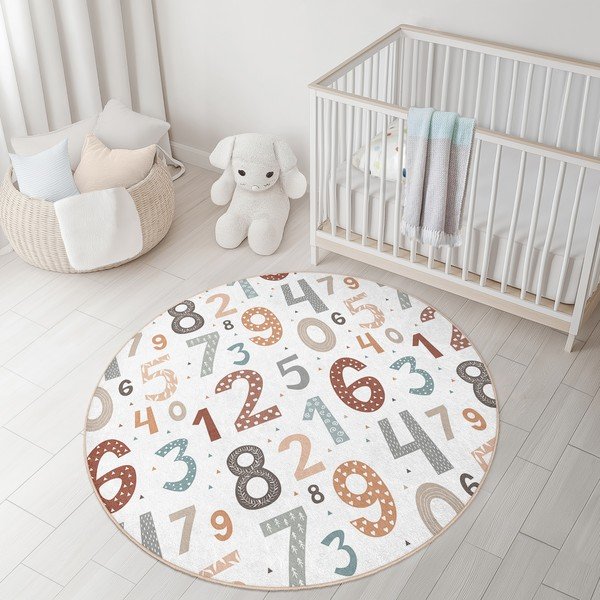 Pestav laste mänguvaip ø150 cm Happy Numbers - Mila Home-image-3