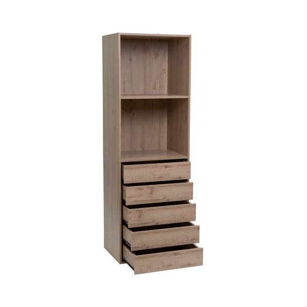 Tammespoonist avatud moodul-riidekapp 60x180x45 cm Modular - Casa Selección-image-1