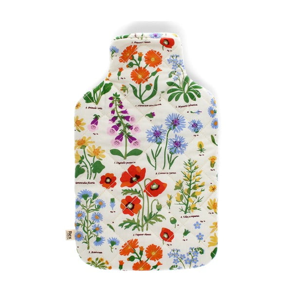 Puuvillane kuumaveepudel 1,2 l Wild Flowers - Rex London