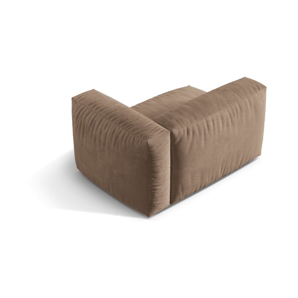 Helepruun bukleekangast diivanimoodul (parem nurk) Martina - Micadoni Home-image-2