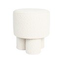 Valge bukleekangast tumba Marcos - White Label