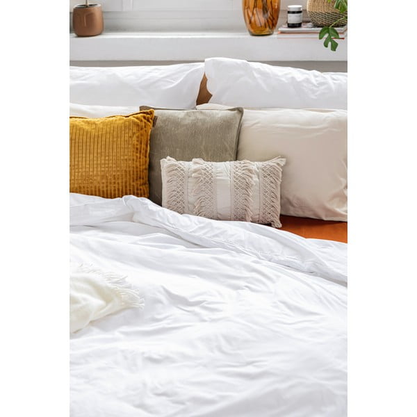 Valge puuvillane voodipesu kaheinimesevoodile , 200 x 200 cm - Bonami Selection-image-3