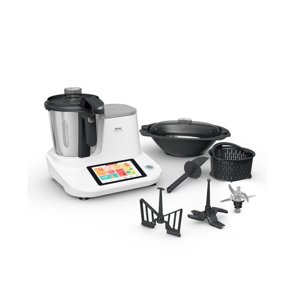 Valge ja hõbedane köögikombain Click and Cook - Tefal-image-3
