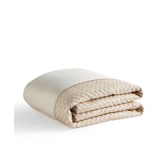 Beež mikrosatiinist voodipesu 240x260 cm Deco Sequin - Catherine Lansfield-image-2