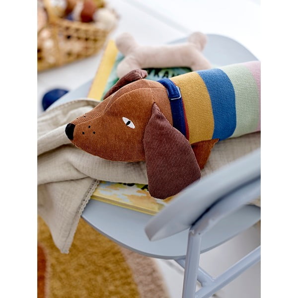 Beež musliinist beebitekk 100x80 cm Muslin - Bloomingville Mini-image-3