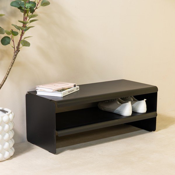 Must terasest kingariiul 71,5x28x31 cm Linea - Spinder Design-image-1