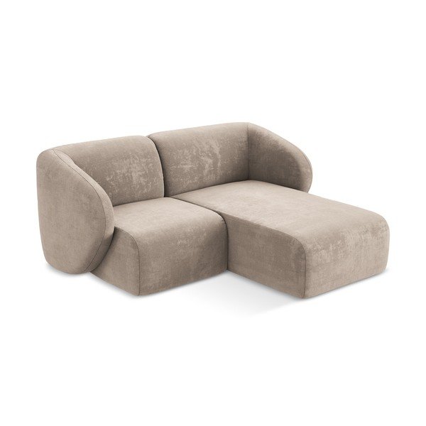 Helepruun šenill-nurgadiivan (parem nurk/diivanvoodiga) Lani - Makamii-image-2