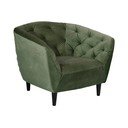 Roheline sametist tugitool Ria - Actona