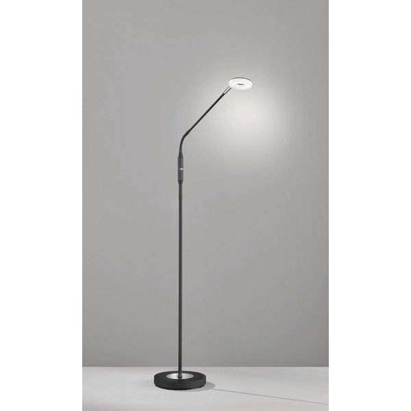 Must LED-põrandavalgusti (kõrgus 150 cm) Dent - Fischer & Honsel-image-1