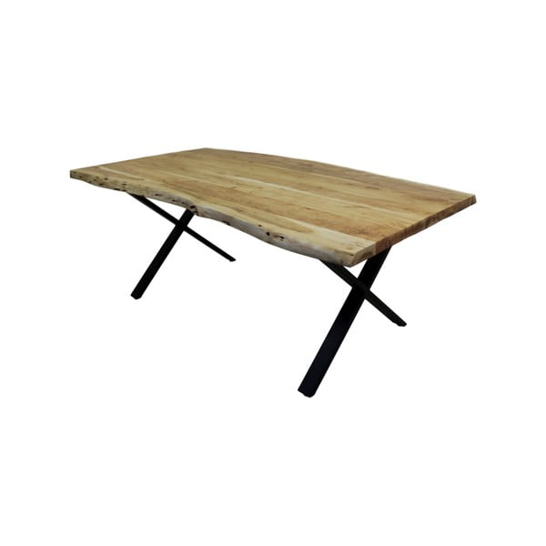 Jídelní stůl z neopracovaného akáciového dřeva HSM collection, 175 x 90 cm
