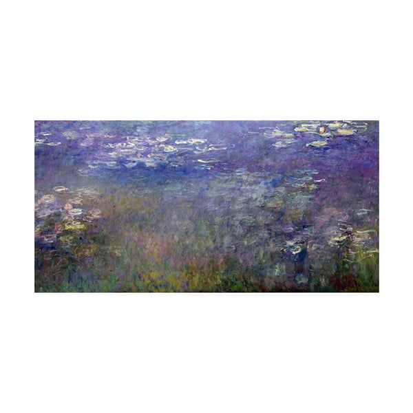 Obraz Claude Monet - Water Lilies 2, 80x40 cm