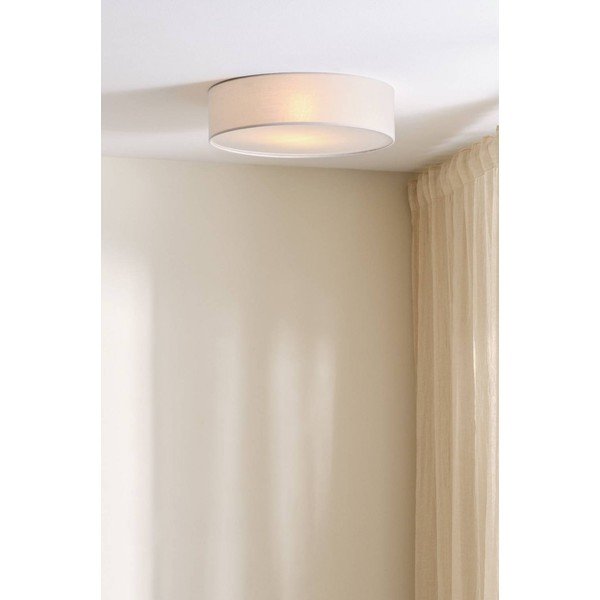 Beež kangast laelamp ø 40 cm Allan - Jotex-image-1