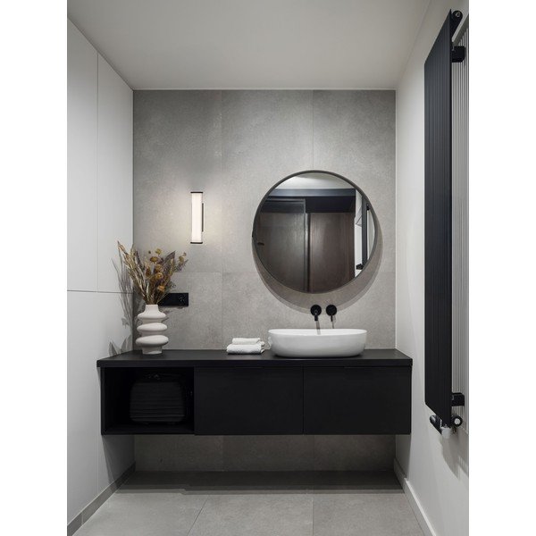 Matt must metallist LED-seinavalgusti Misty - Nova Luce-image-2