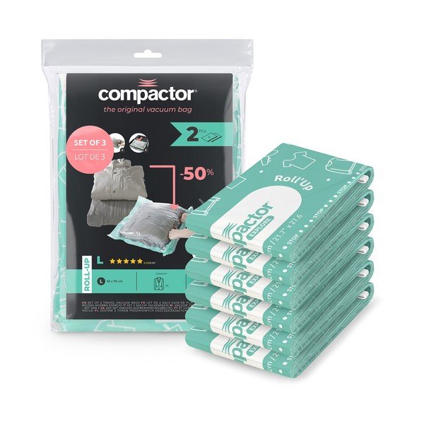 Vaakumkotid 6 tk komplektis. Roll-Up - Compactor