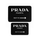 Must sametist vannitoavaip 60x100 cm Prada – Mila Home