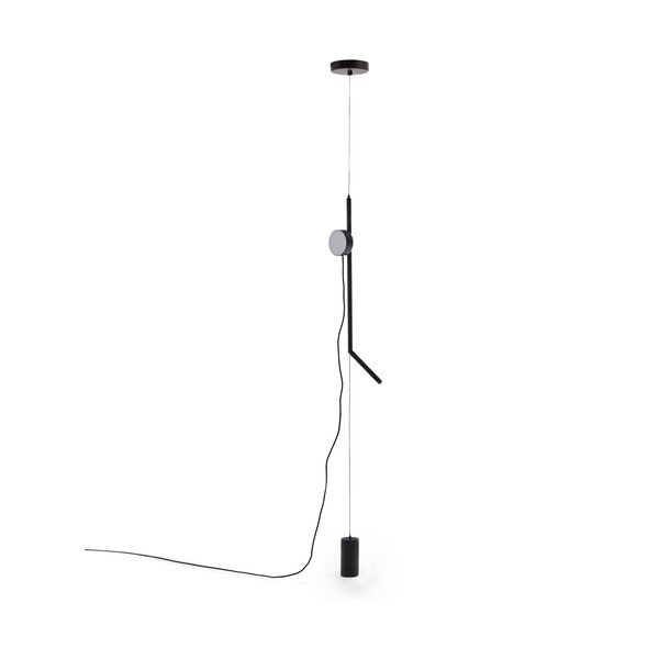 Must hämardatav LED-põrandalamp (kõrgus 339 cm) Orey - Kave Home