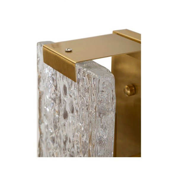 Kuldne klaasist seinalamp Oblin - Mauro Ferretti-image-4