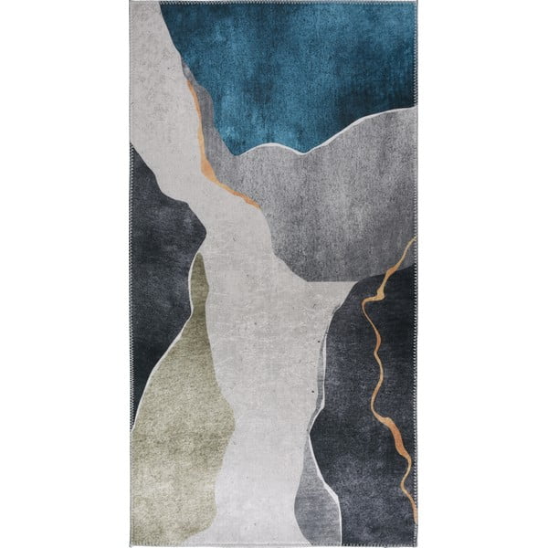 Sinine-hall pestav vaip 120x160 cm - Vitaus