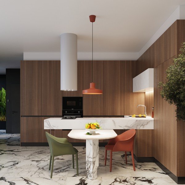 Oranž rippvalgusti metallist varjuga Vito - Sollux-image-1