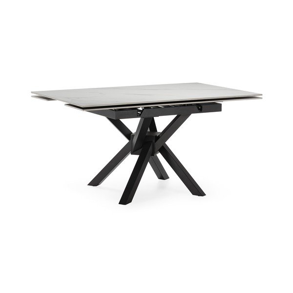 Kokkupandav söögilaud koos täiendava kiviplaadiga 90x150 cm Arlene - Marckeric-image-2