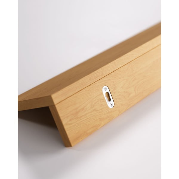 Riiulid naturaalset värvi tammedekoriga riiulid Abilen - Kave Home-image-3