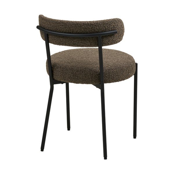 Pruun polsterdatud söögitool Badalona – House Nordic-image-4