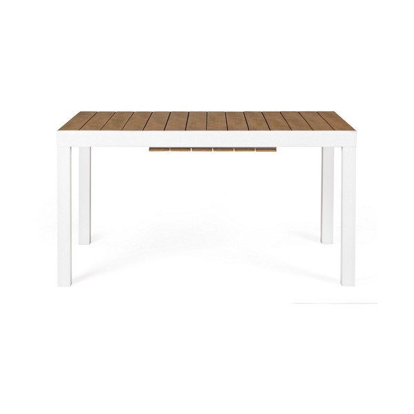 Alumiiniumist aia söögilaud 90x140 cm Elias - Bizzotto