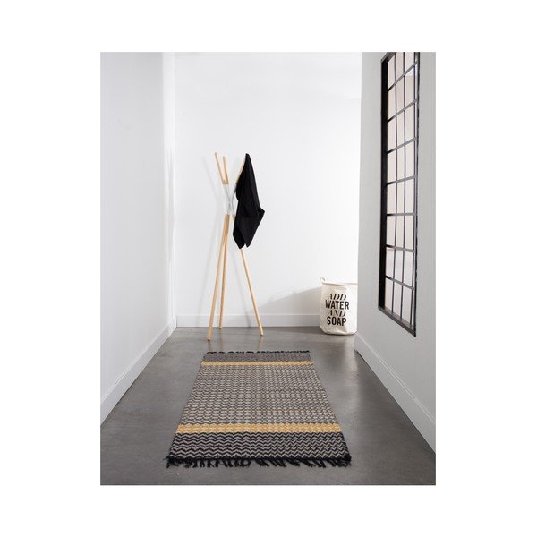 Halliste detailidega männi puidust mantlihoidja Pinnacle - Zuiver-image-2