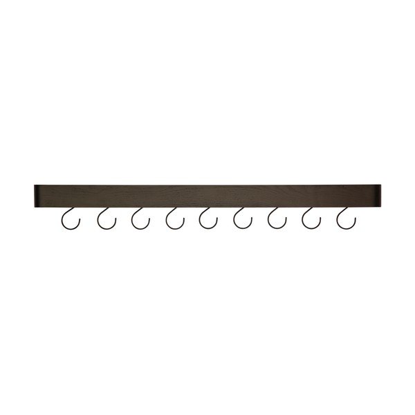 Seinariiul tuhapuust tumeda naturaalse värvi ja riiuliga 120 cm Protopia - DAN-FORM Denmark-image-1