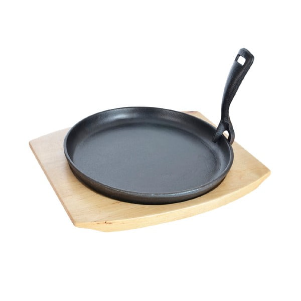 Malmist grillpann eemaldatava käepidemega ø 22 cm LITINA – Orion