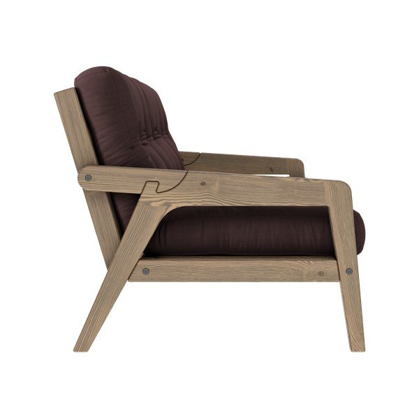 Pruun diivanvoodi 204 cm Grab - Karup Design-image-4