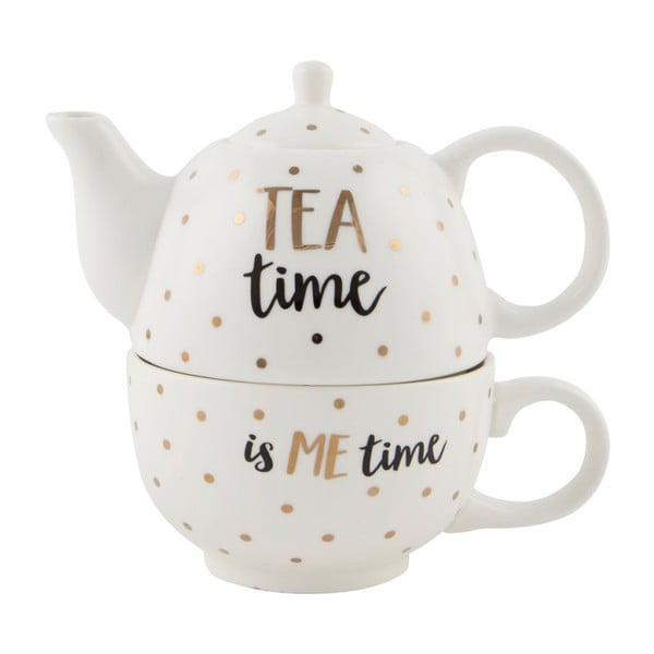 Kiviplaadist teekann ja tass Tea Time - Sass & Belle