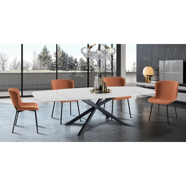 Oranžid söögitoolid 2tk komplektis Snug - Tomasucci-image-1