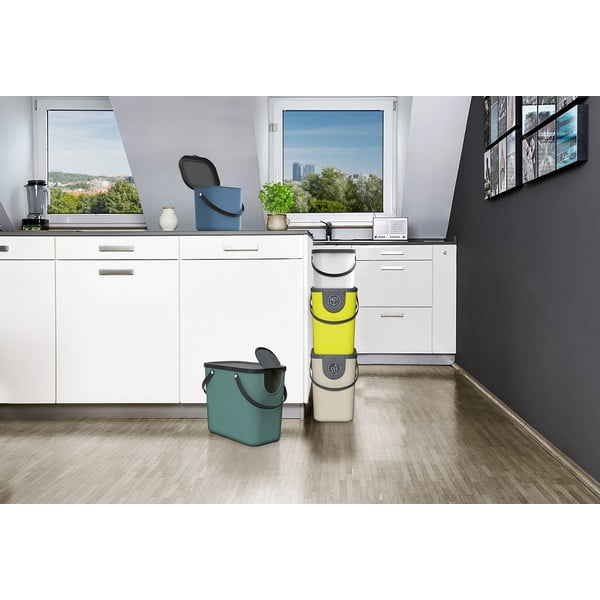 Tumehall kompostitavate jäätmete konteiner 6 l Albula - Rotho-image-3