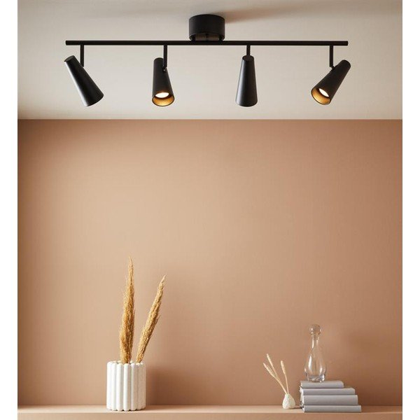 Must laevalgusti, laius 93,5 cm Crest - Markslöjd-image-1